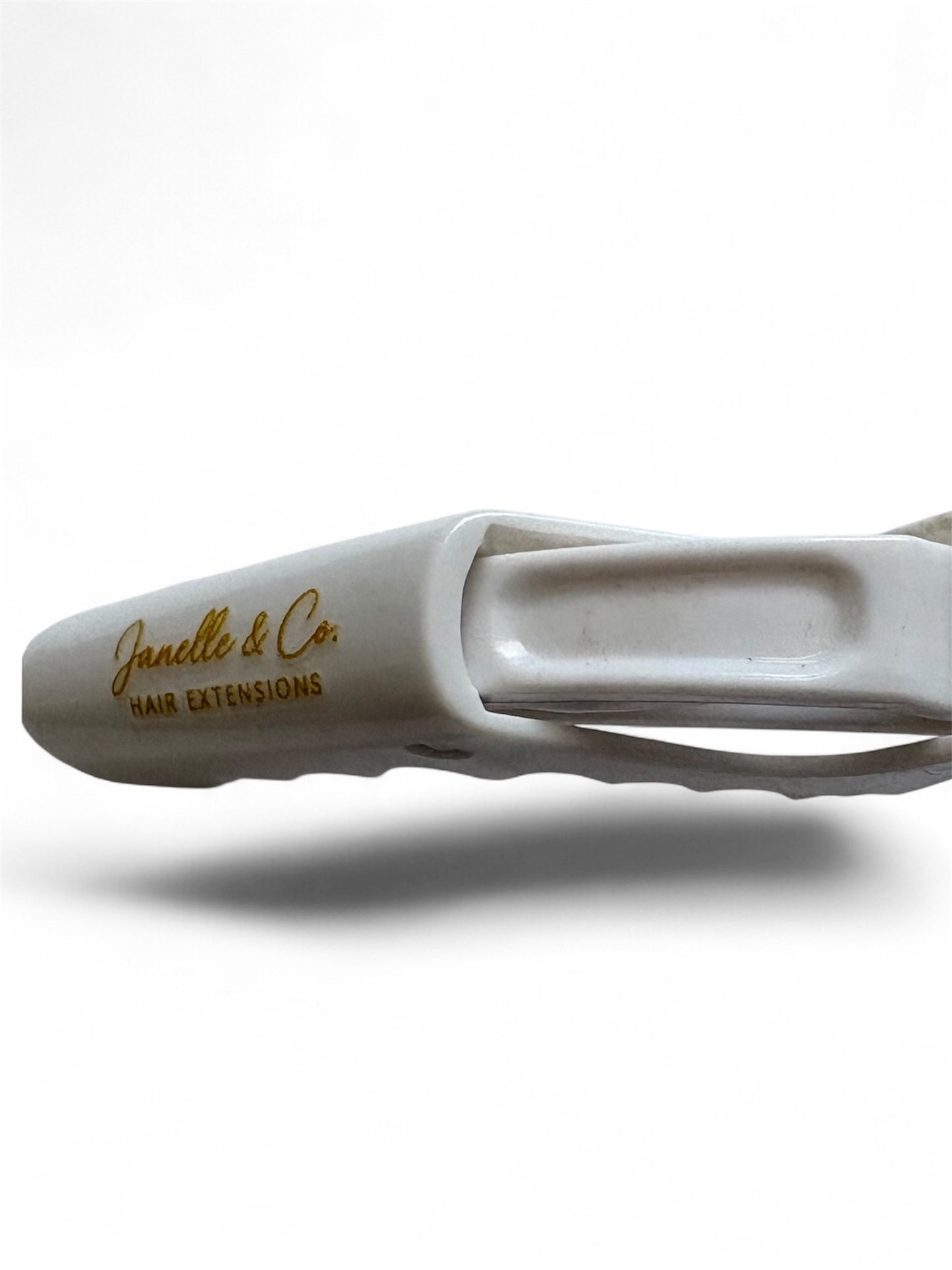 Janelle & Co. Luxury Hair Clips - White (2 Pack)